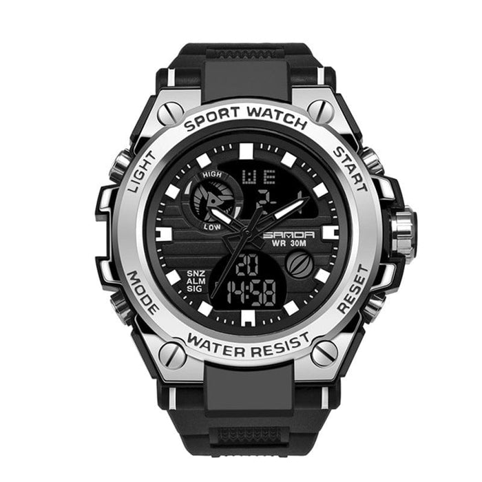 Sanda Men Luxury Watch Sports Electronic Watch